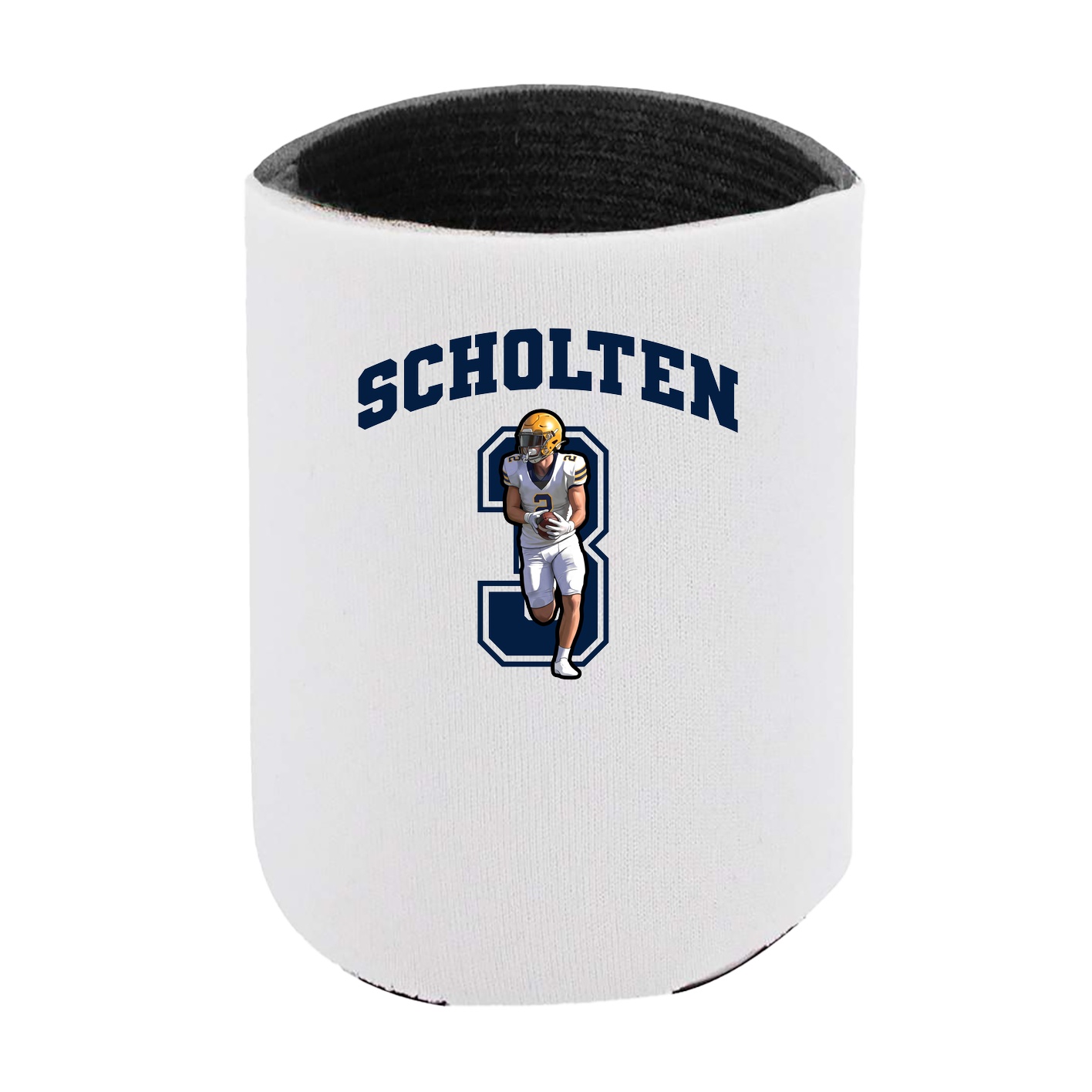 Can Holder — Number in White