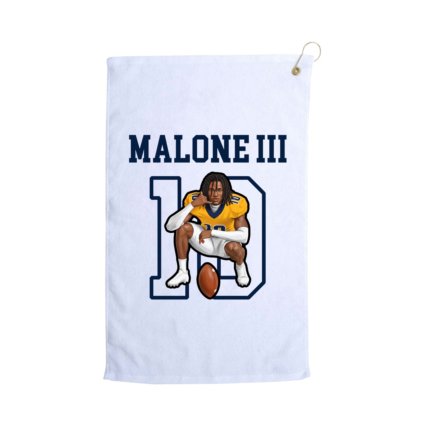 Golf Towel — Shirsey in White