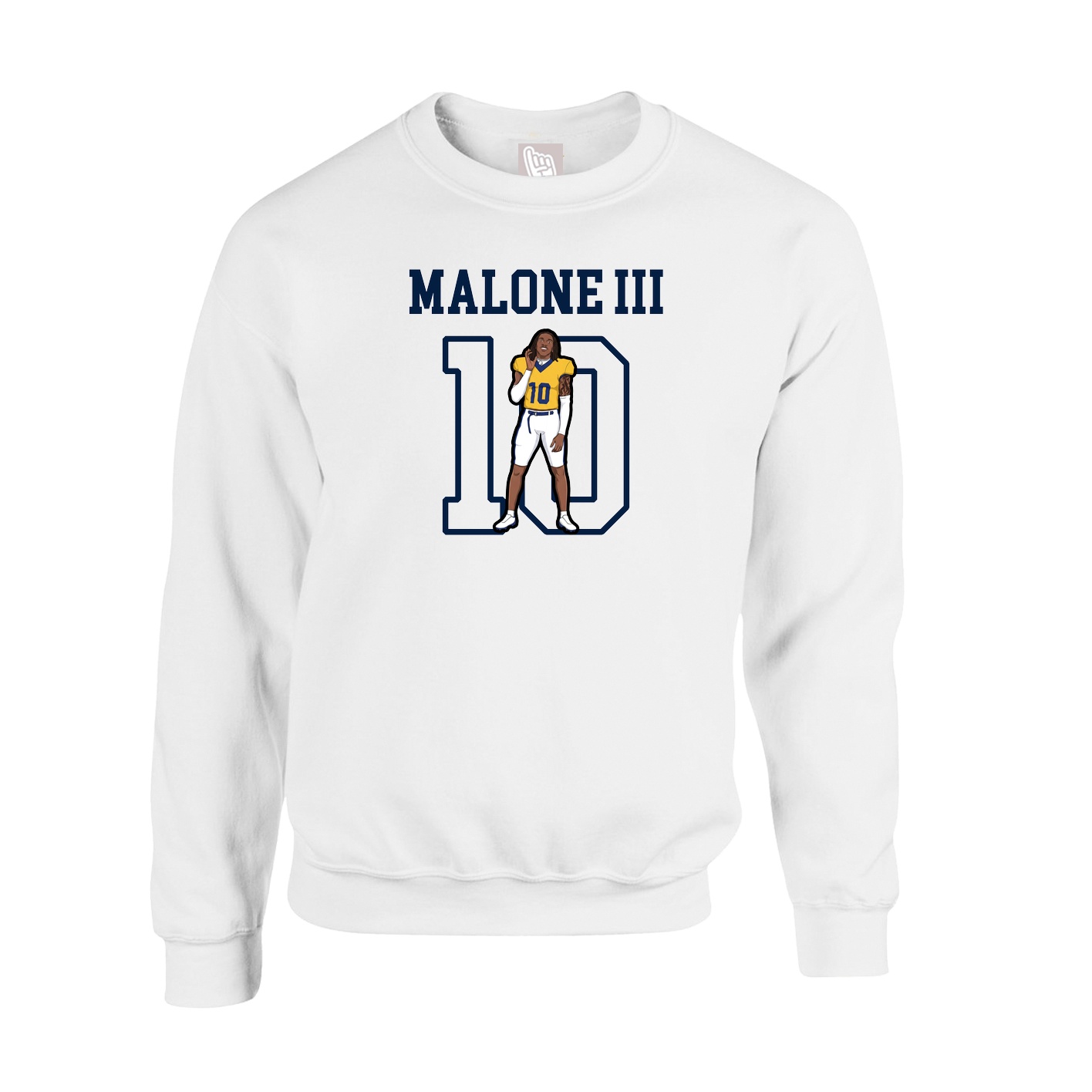 Fleece Crew — Shirsey in White