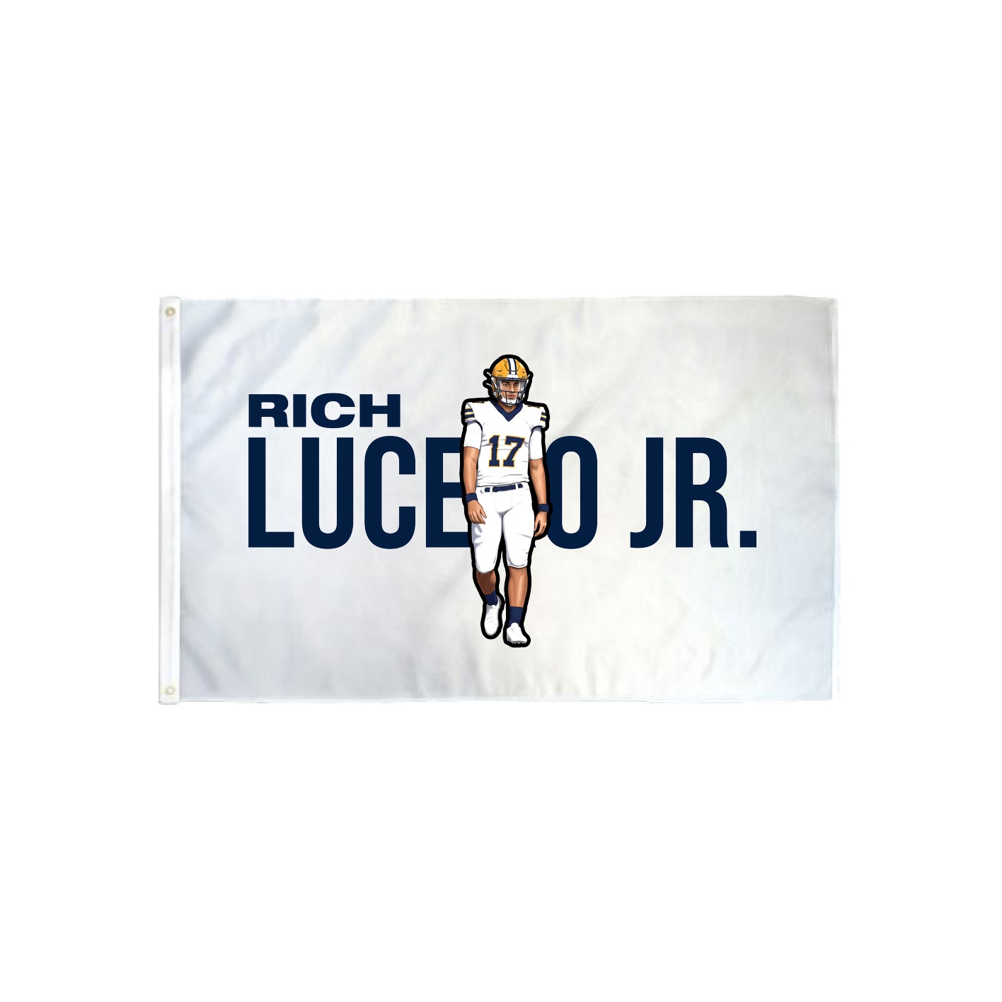 3x5 Flag — Player Name in Classic