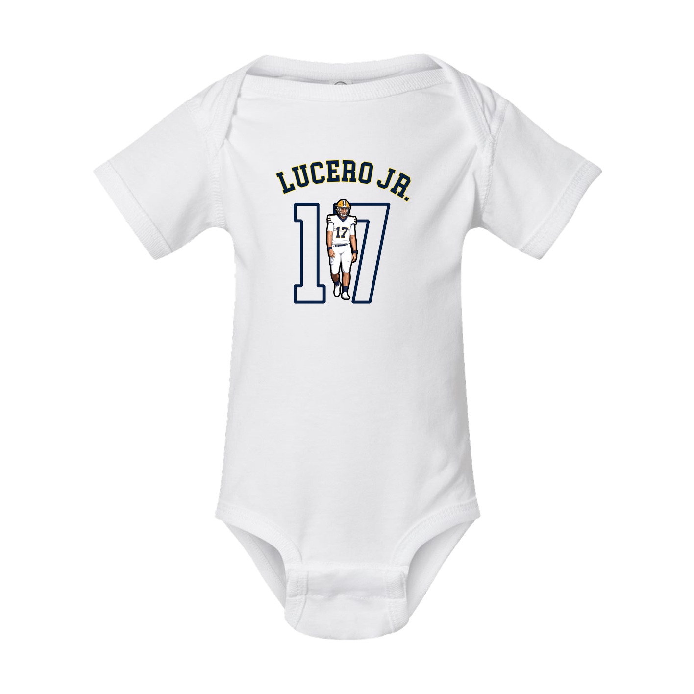 Baby Onesie — Shirsey Arch in White