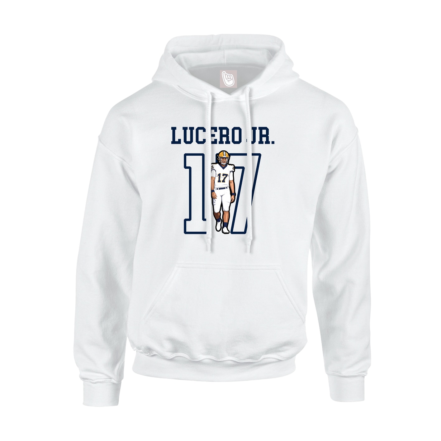 Youth Hoodie — Shirsey in White