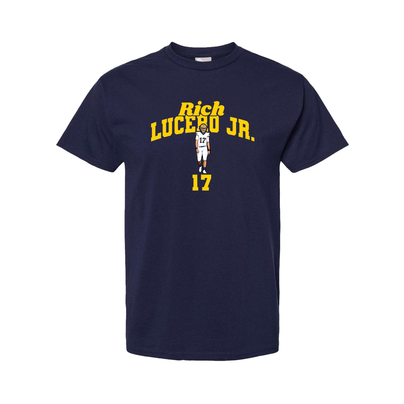 Tee — Signature Arch in Navy