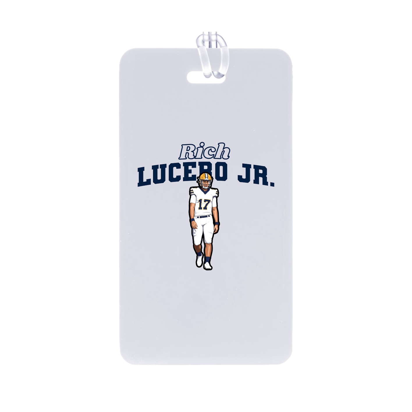 Bag Tag — Name Arch in Classic