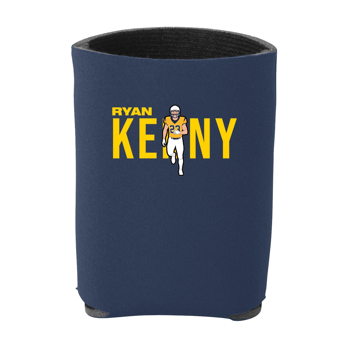 Can Holder — Player Name in Navy