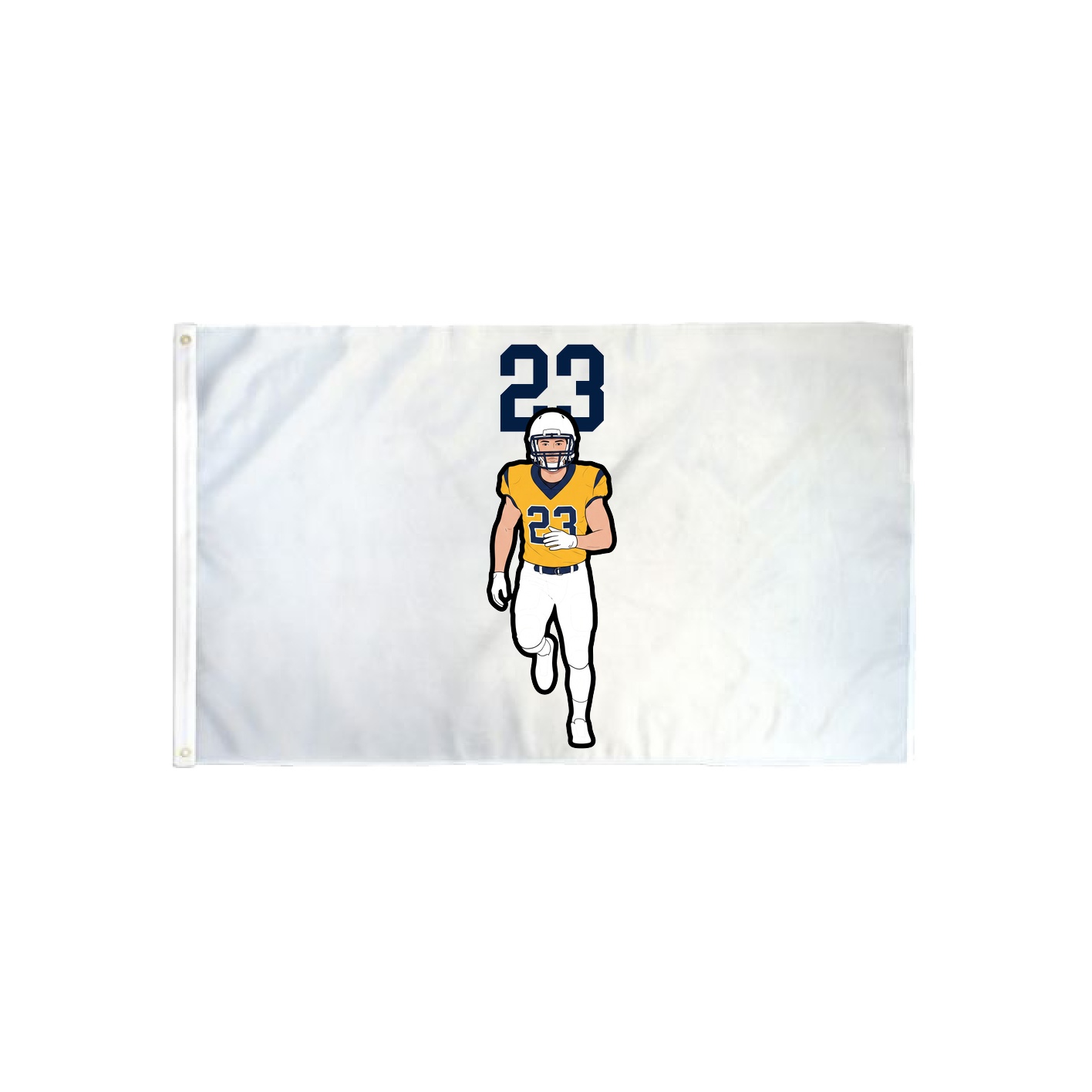 3x5 Flag — Number Top in Classic
