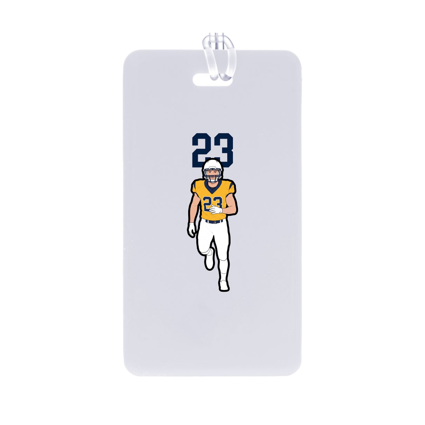 Bag Tag — Number Top in Classic