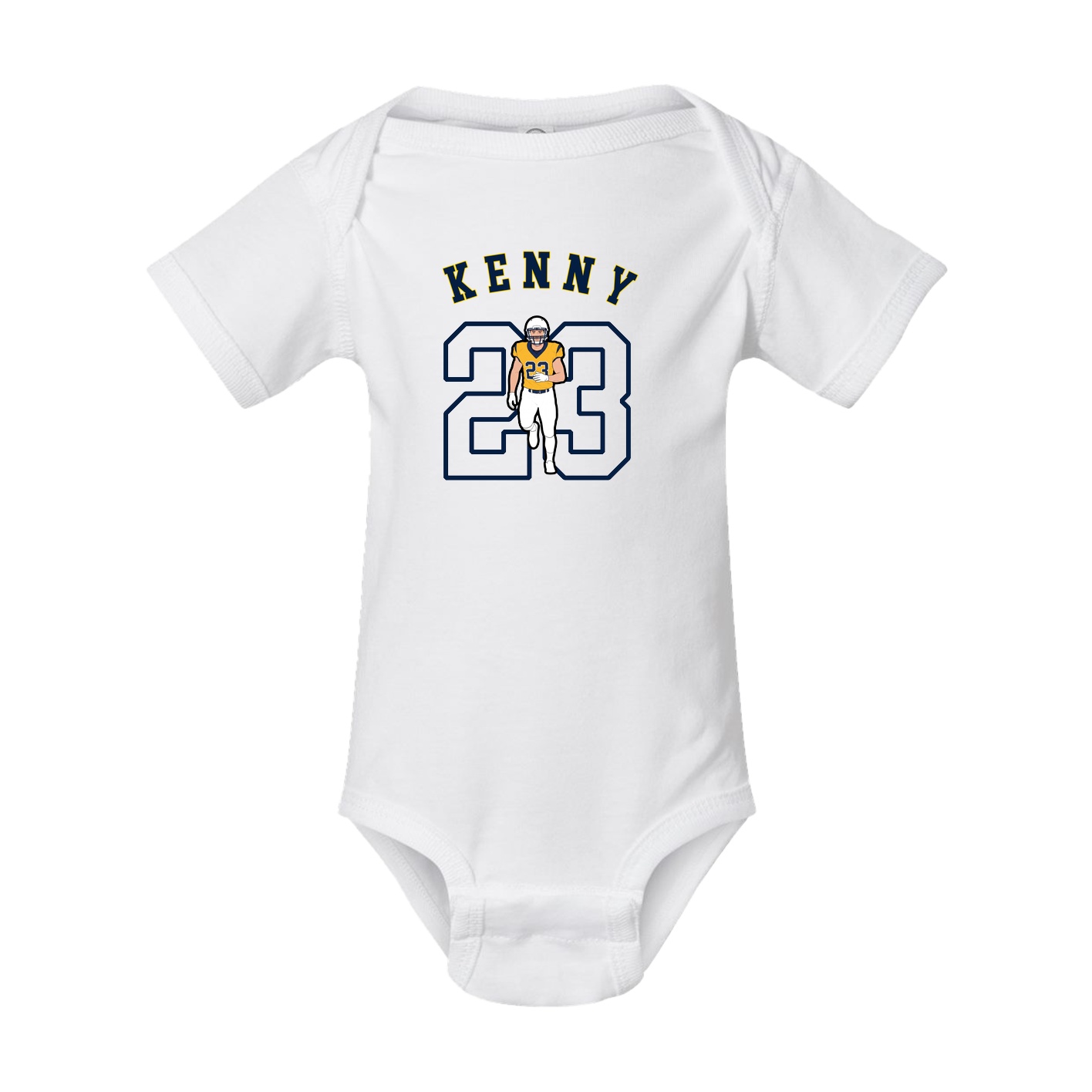 Baby Onesie — Shirsey Arch in White