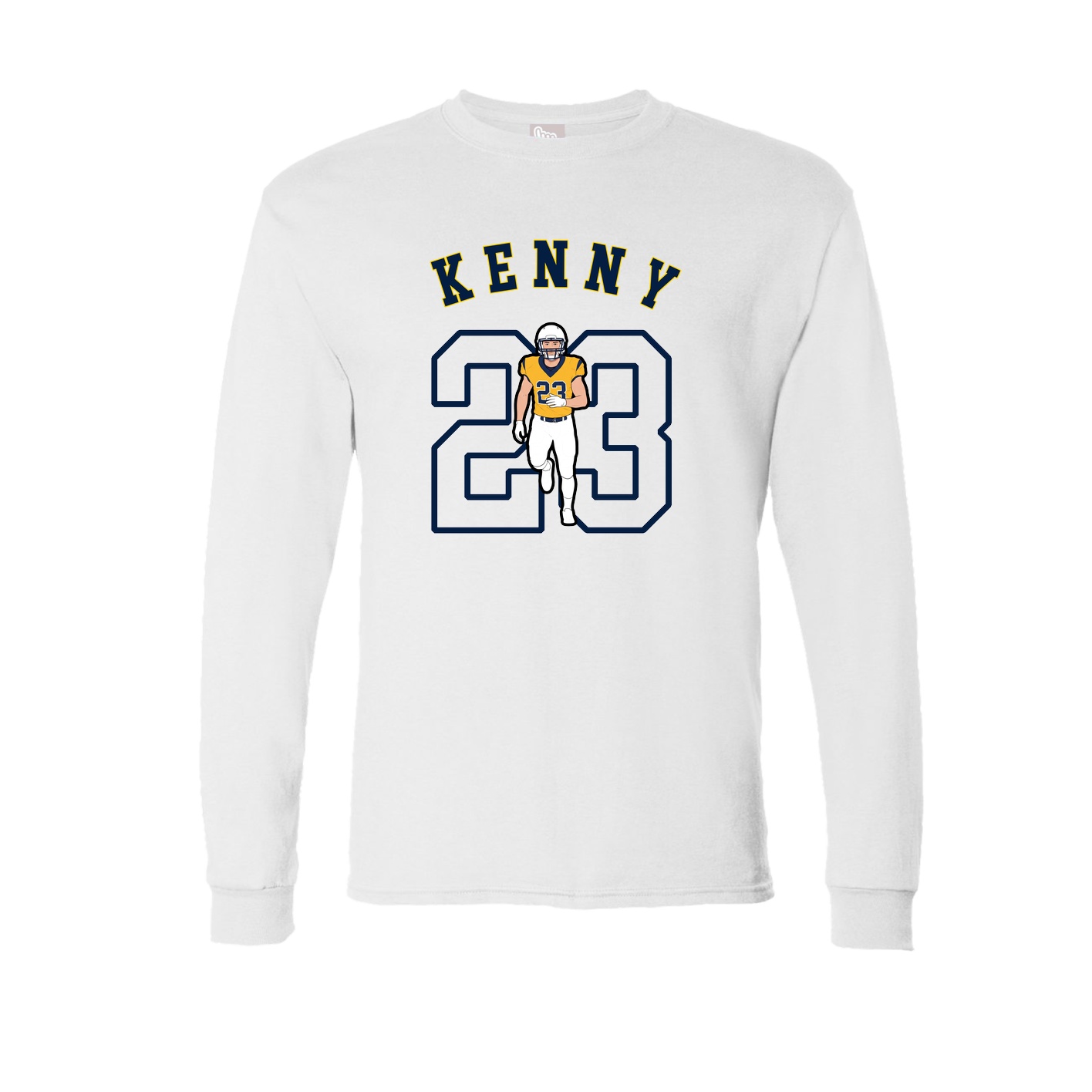 Long Sleeve Tee — Shirsey Arch in White