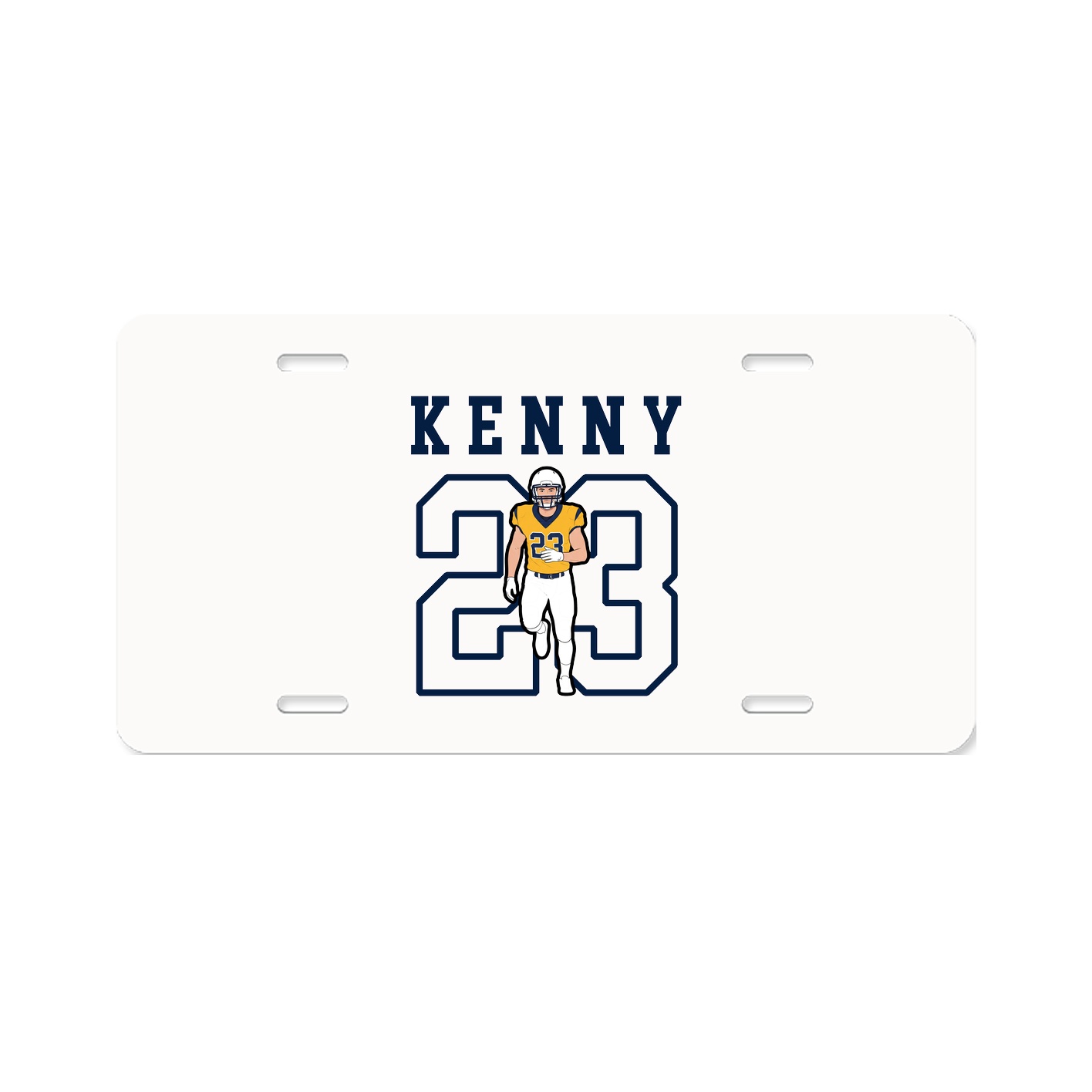 License Plate — Shirsey in Classic