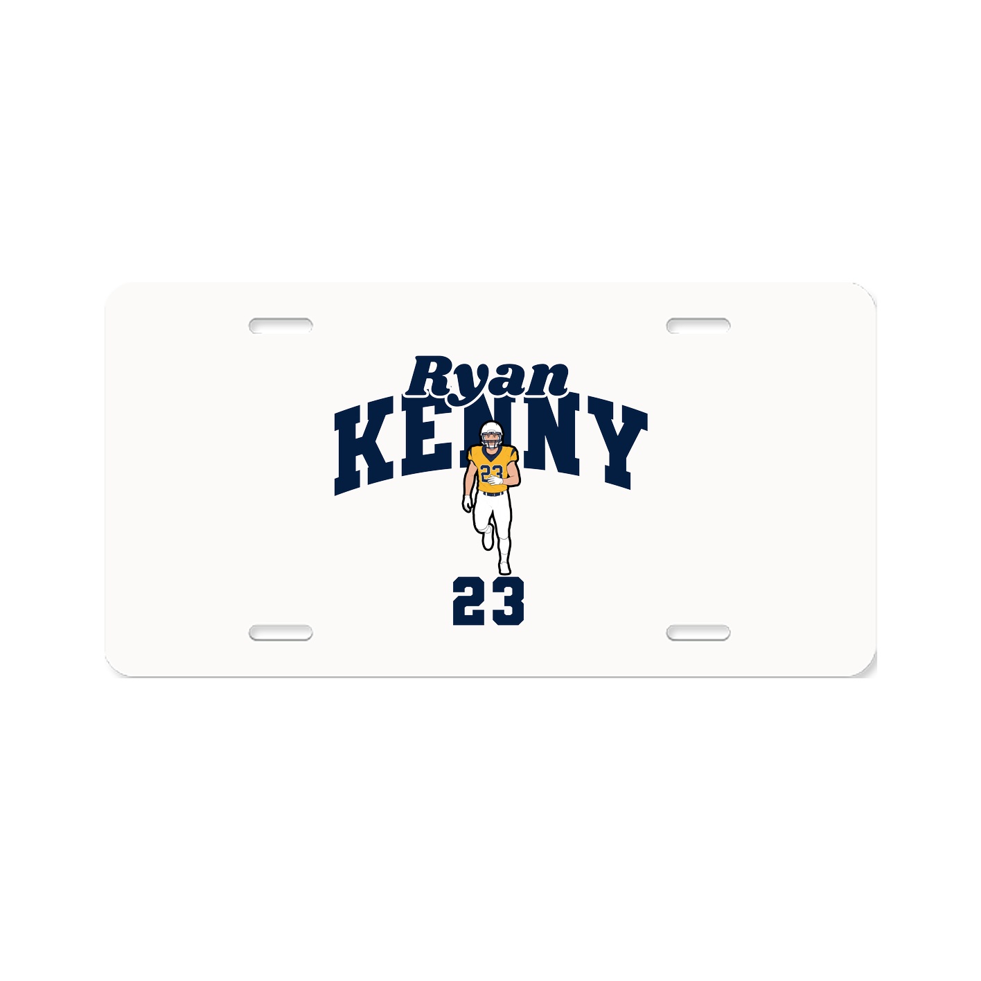 License Plate — Signature Arch in Classic