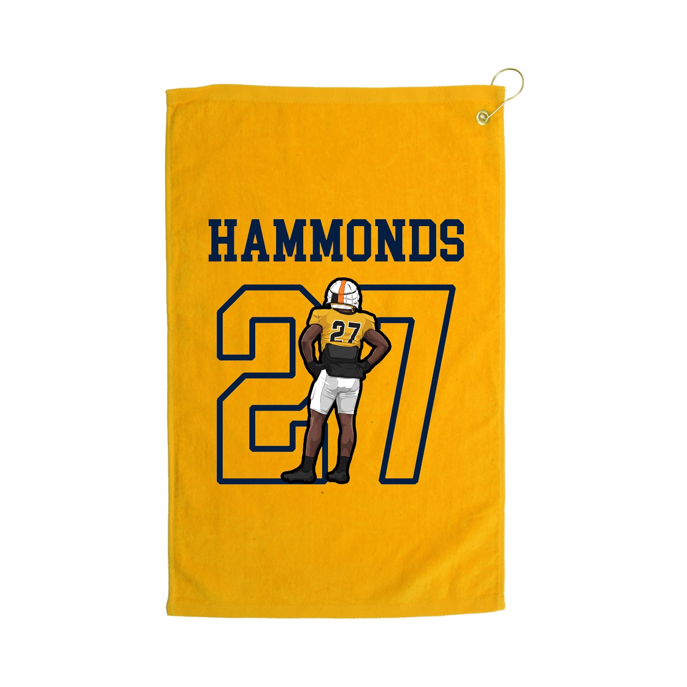 Golf Towel — Shirsey in Gold