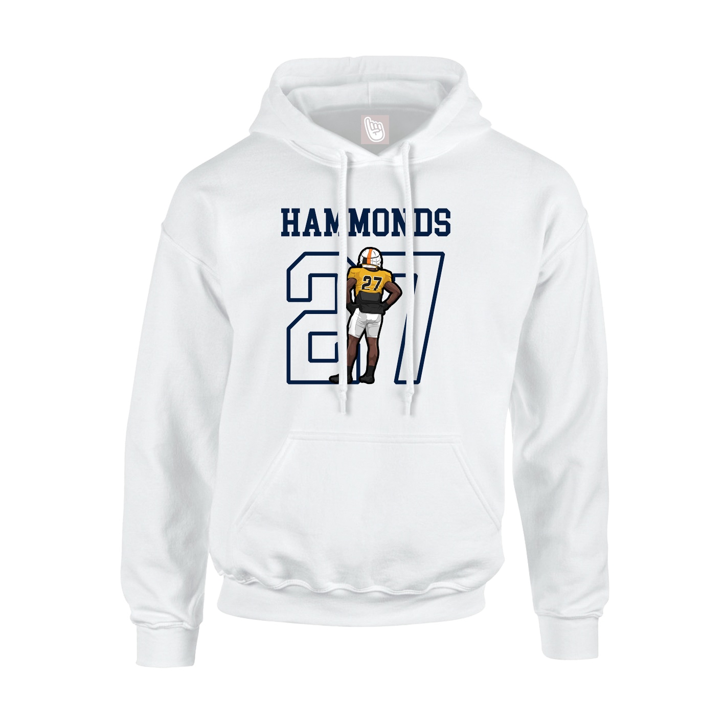 Youth Hoodie — Shirsey in White