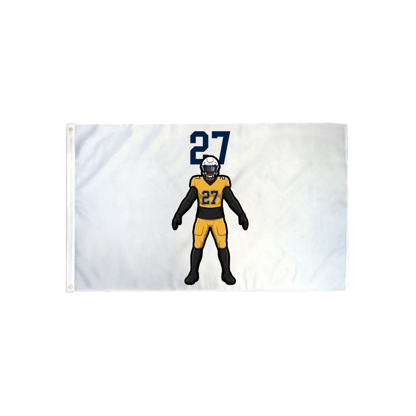 3x5 Flag — Number Top in Classic