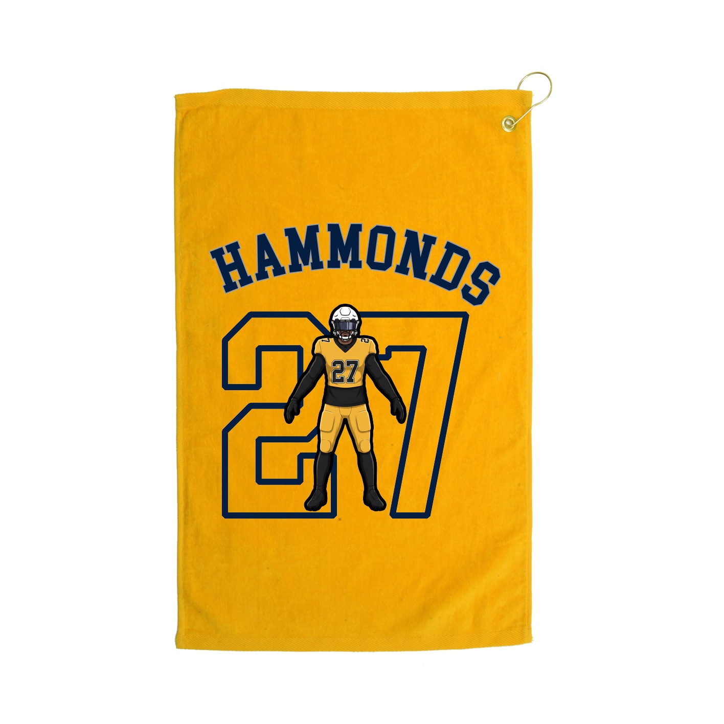 Golf Towel — Shirsey Arch in Gold