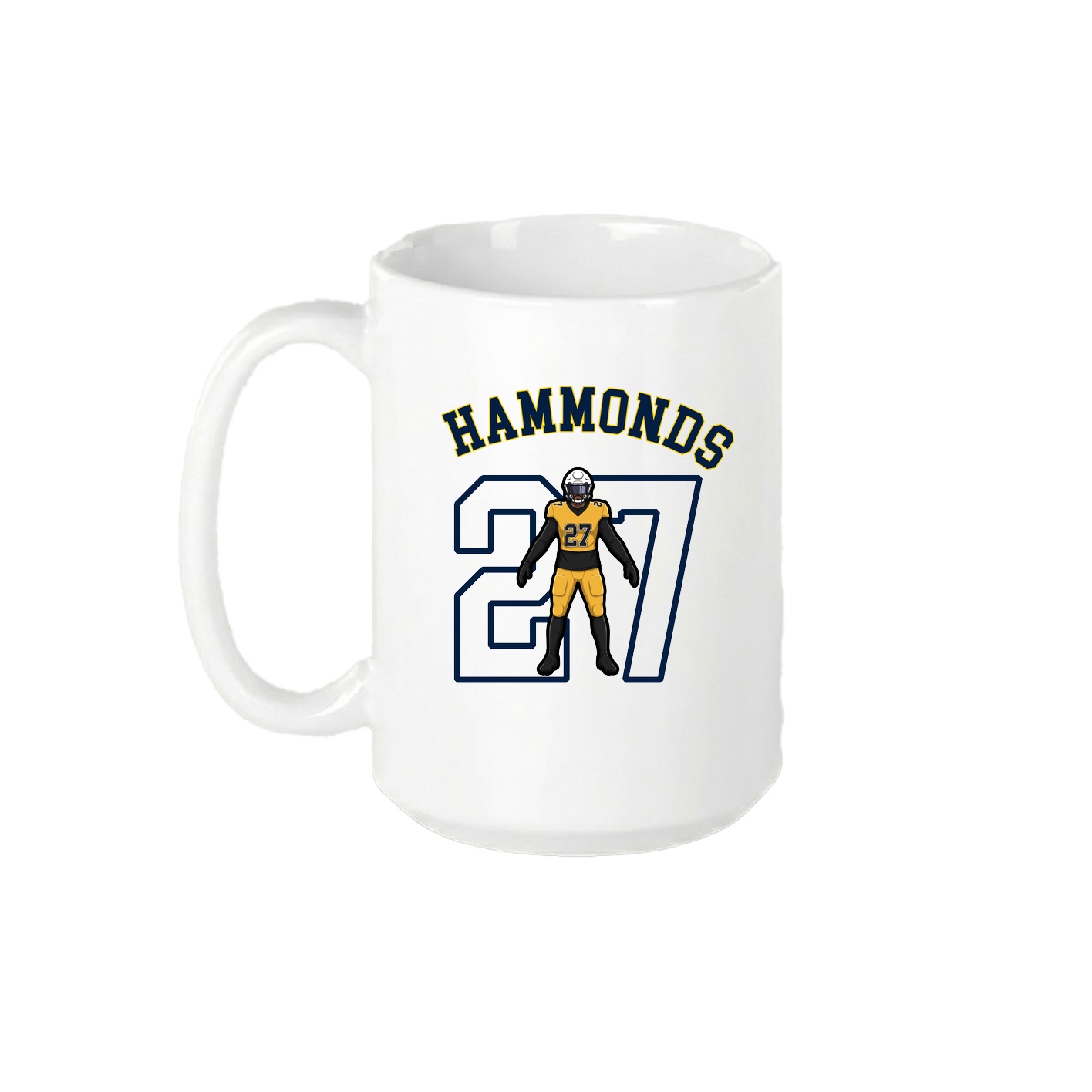 15oz Coffee Mug — Shirsey Arch in White