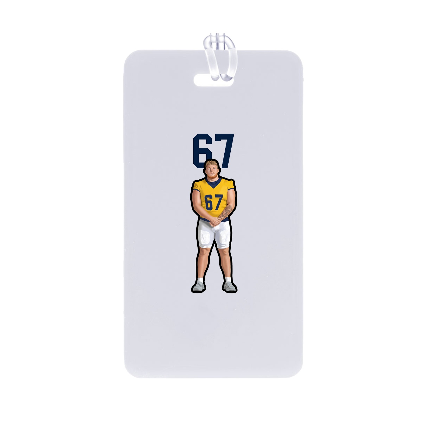 Bag Tag — Number Top in Classic