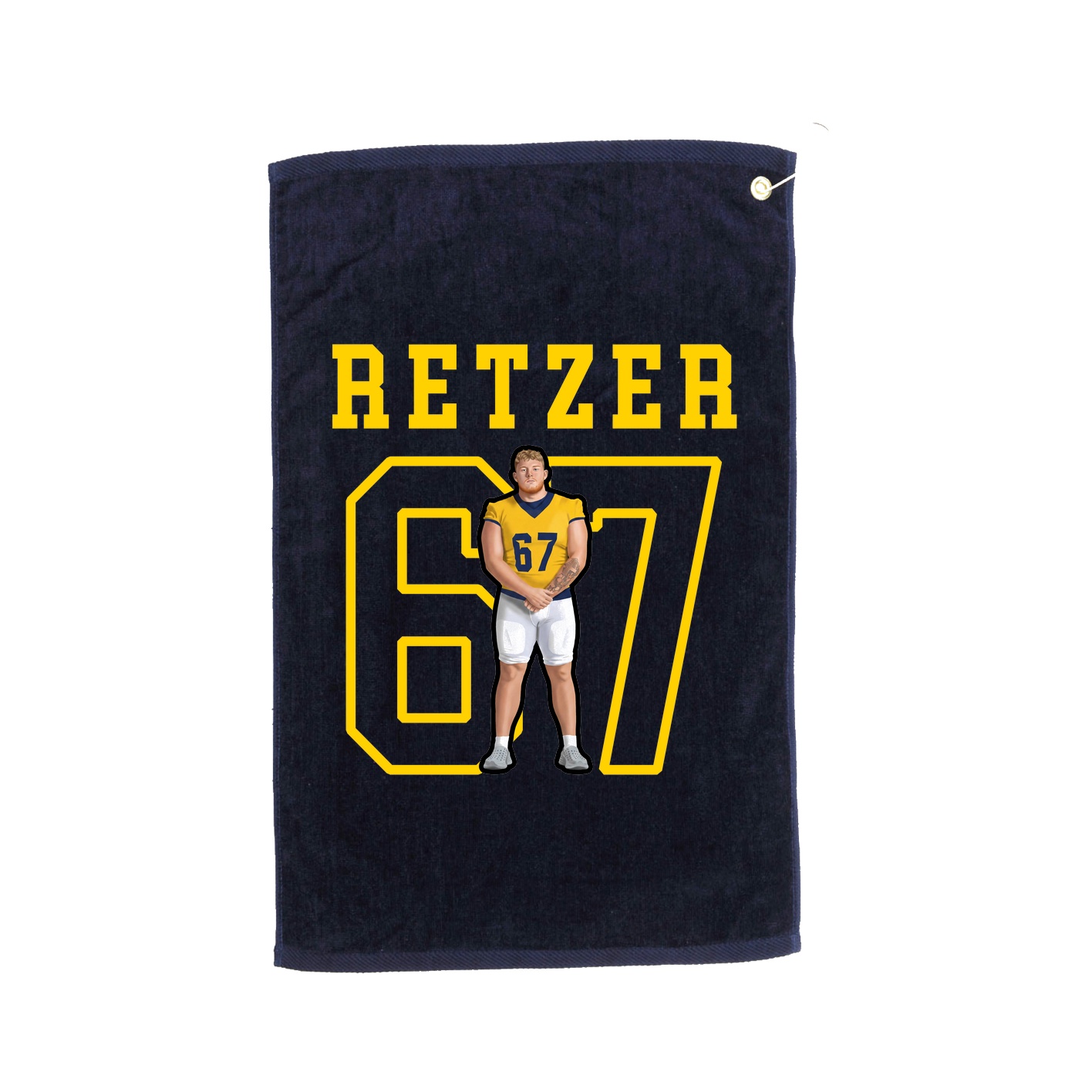 Golf Towel — Shirsey in Navy