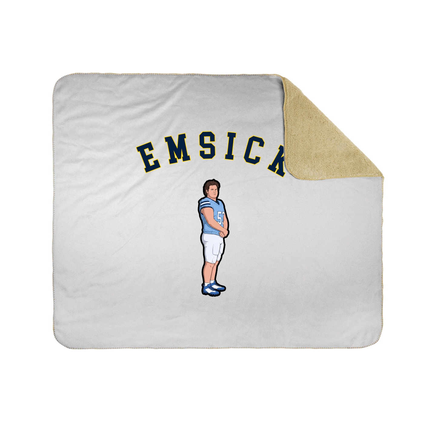 Throw Blanket — Shirsey Arch in White