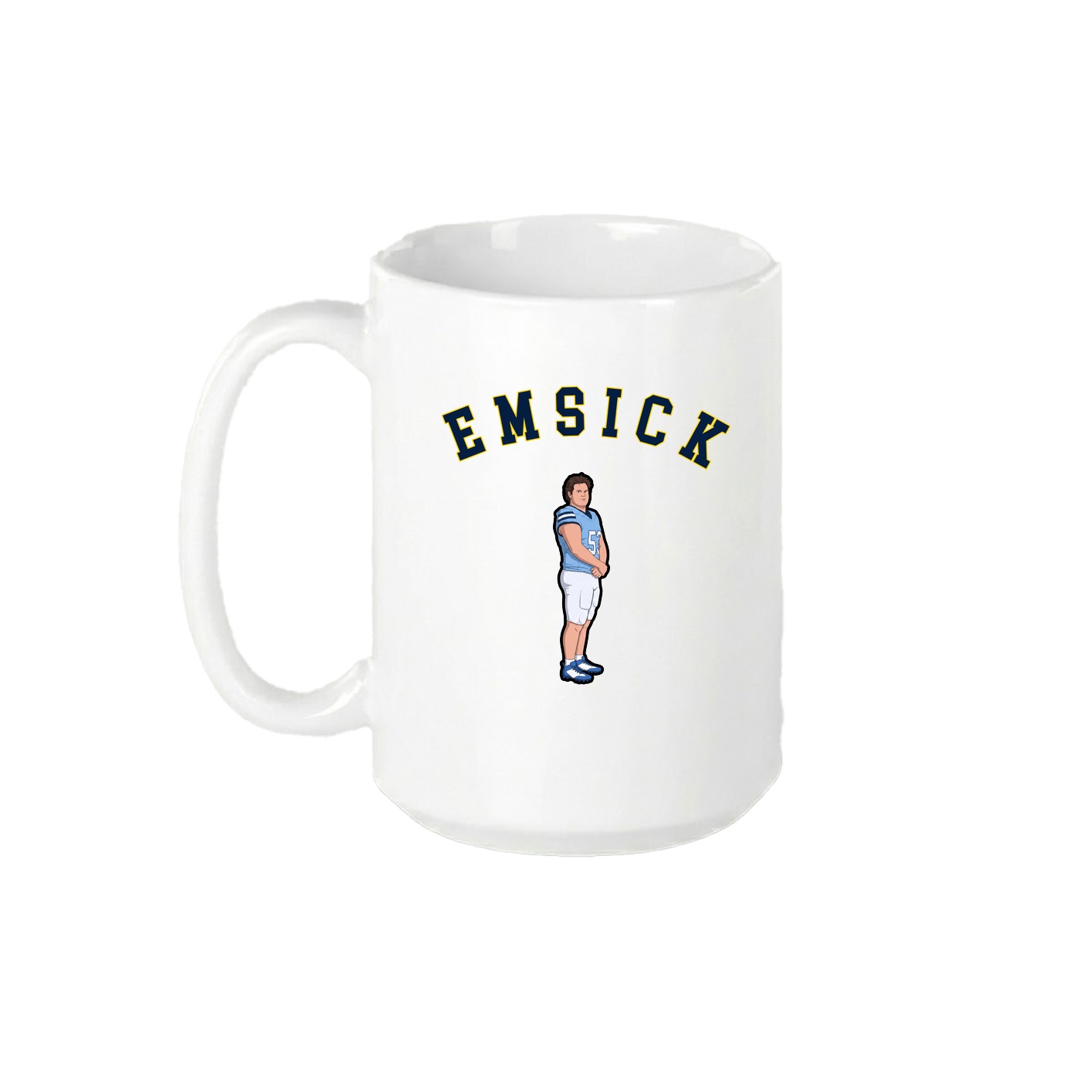 15oz Coffee Mug — Shirsey Arch in White