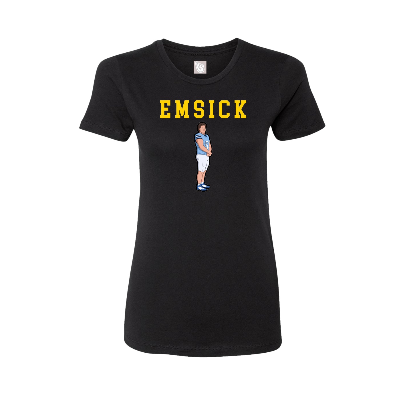 Fitted Women's Tee — Shirsey in Black