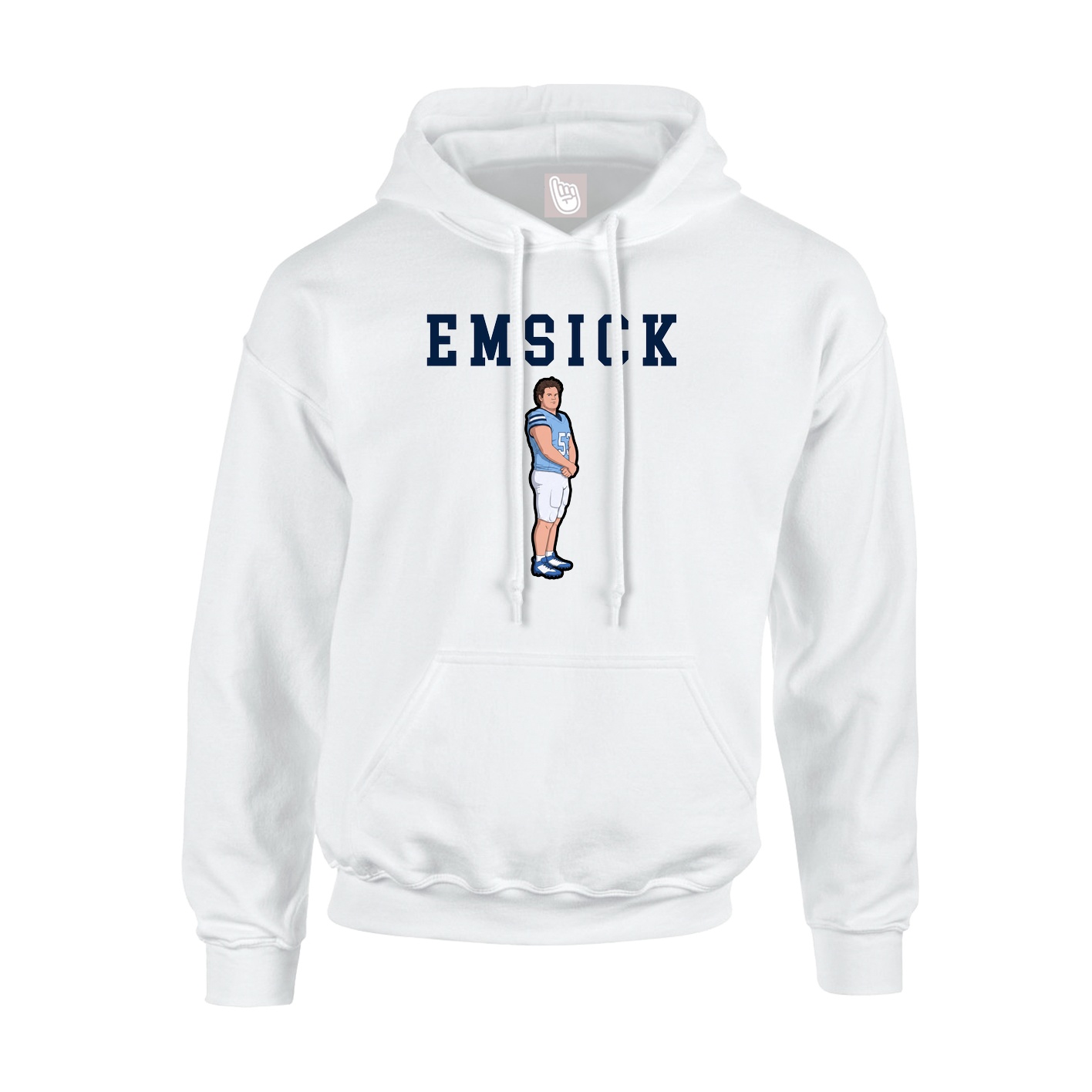 Youth Hoodie — Shirsey in White