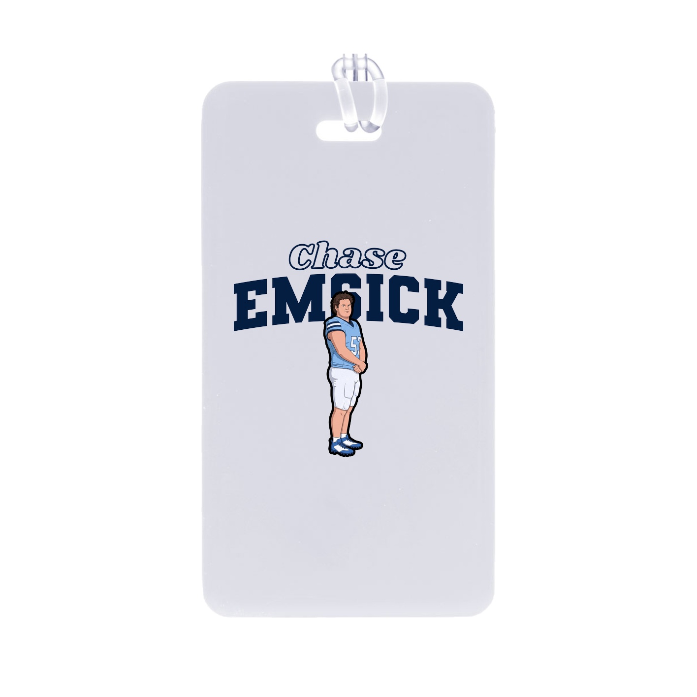 Bag Tag — Name Arch in Classic