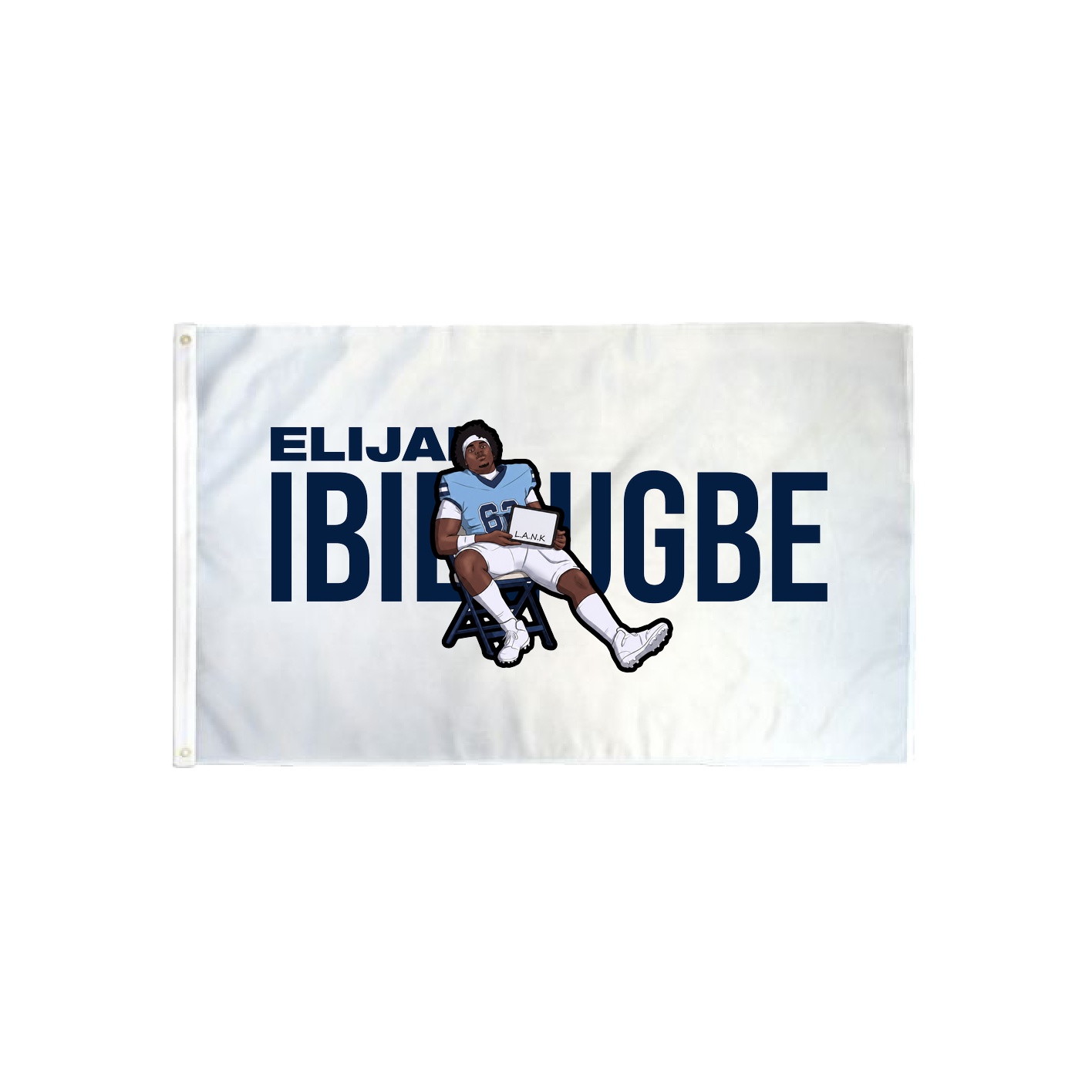 3x5 Flag — Player Name in Classic