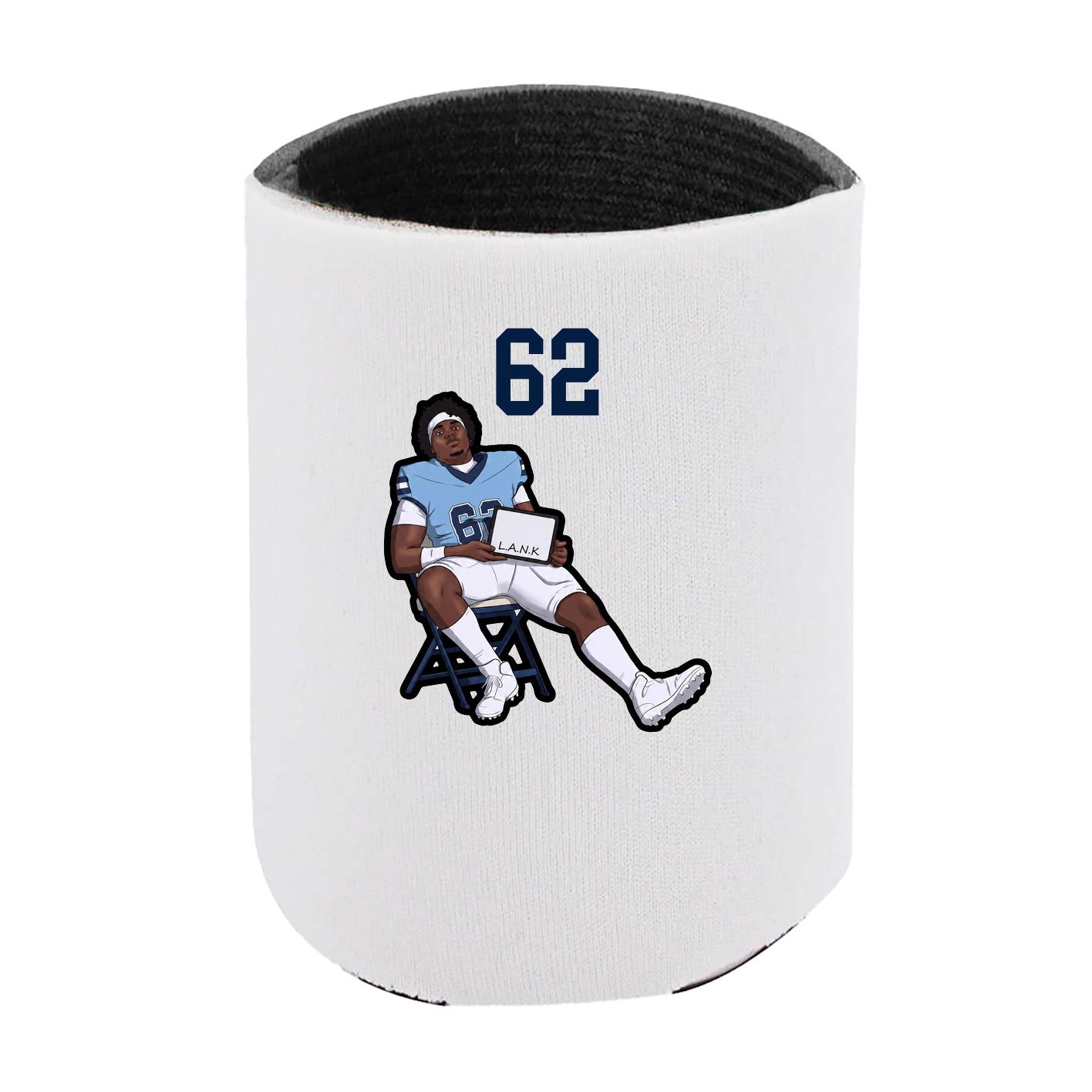 Can Holder — Number Top in White