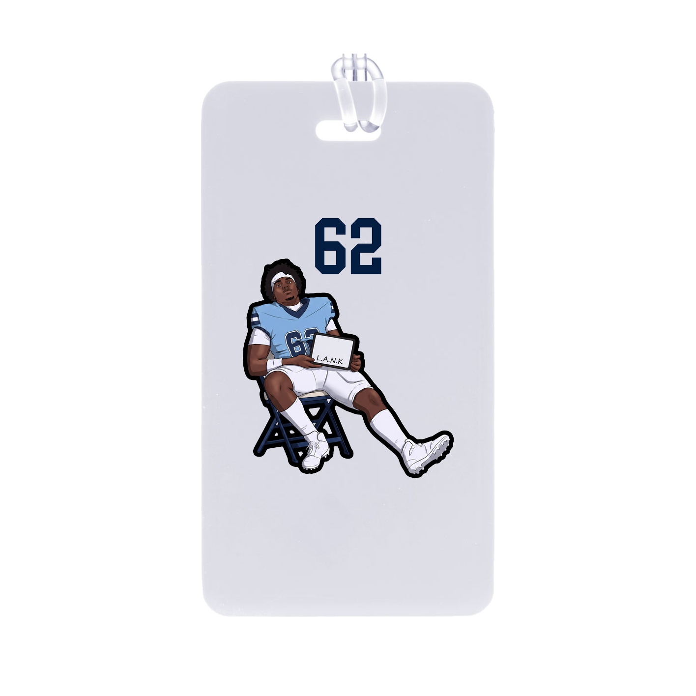 Bag Tag — Number Top in Classic