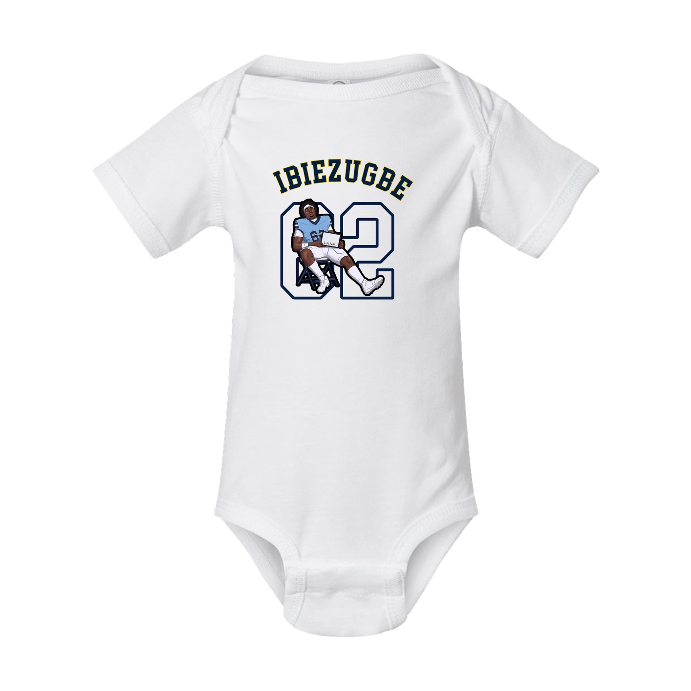 Baby Onesie — Shirsey Arch in White