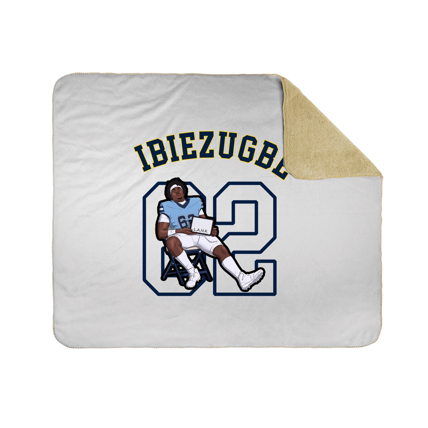 Throw Blanket — Shirsey Arch in White