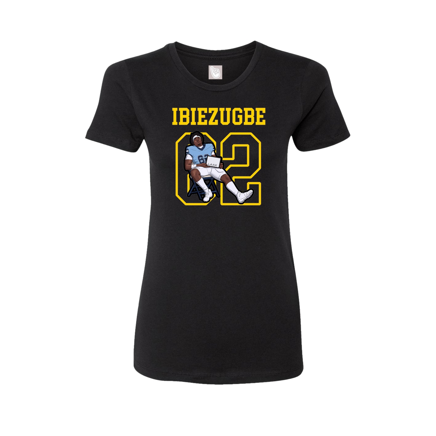 Fitted Women's Tee — Shirsey in Black