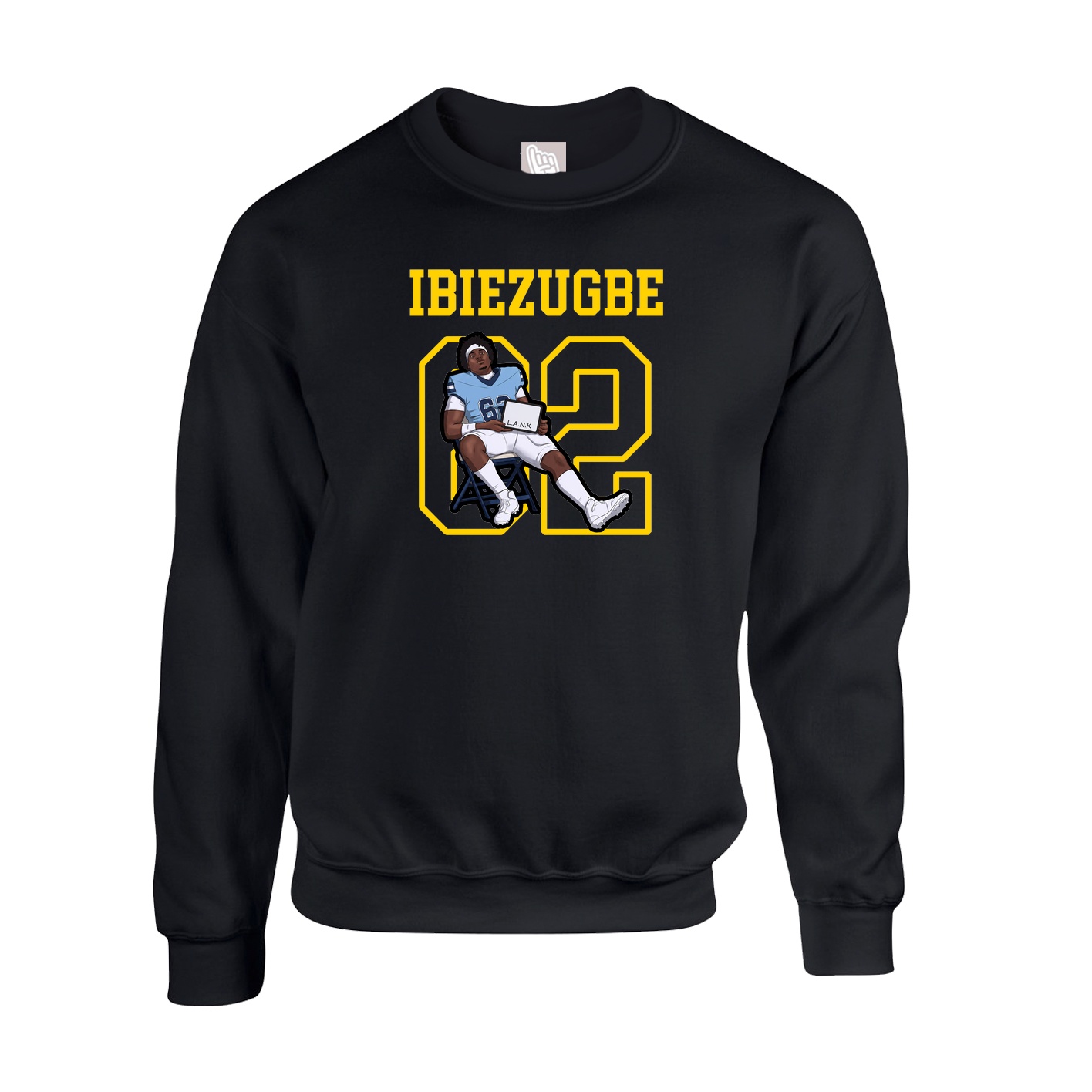 Fleece Crew — Shirsey in Black