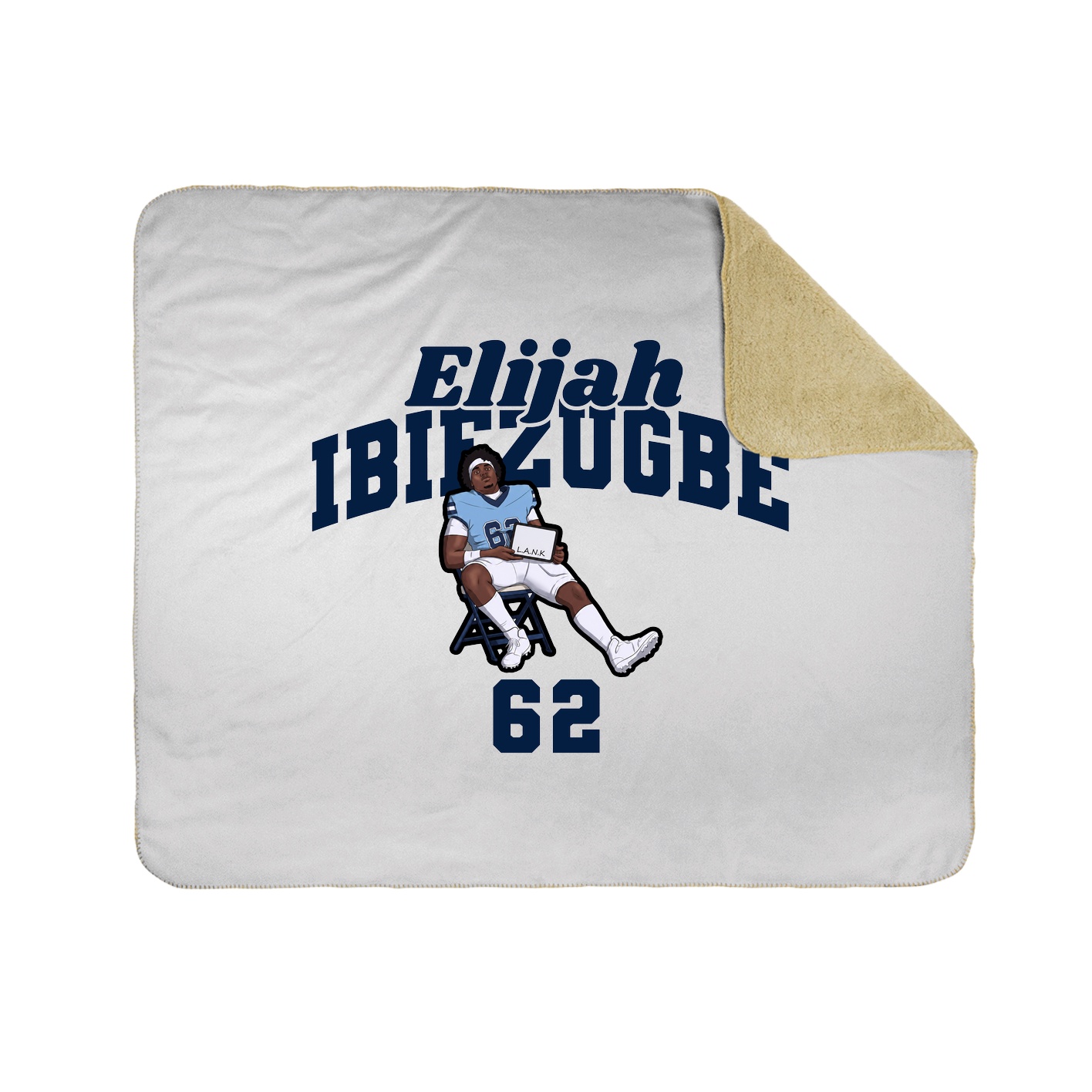 Throw Blanket — Signature Arch in White