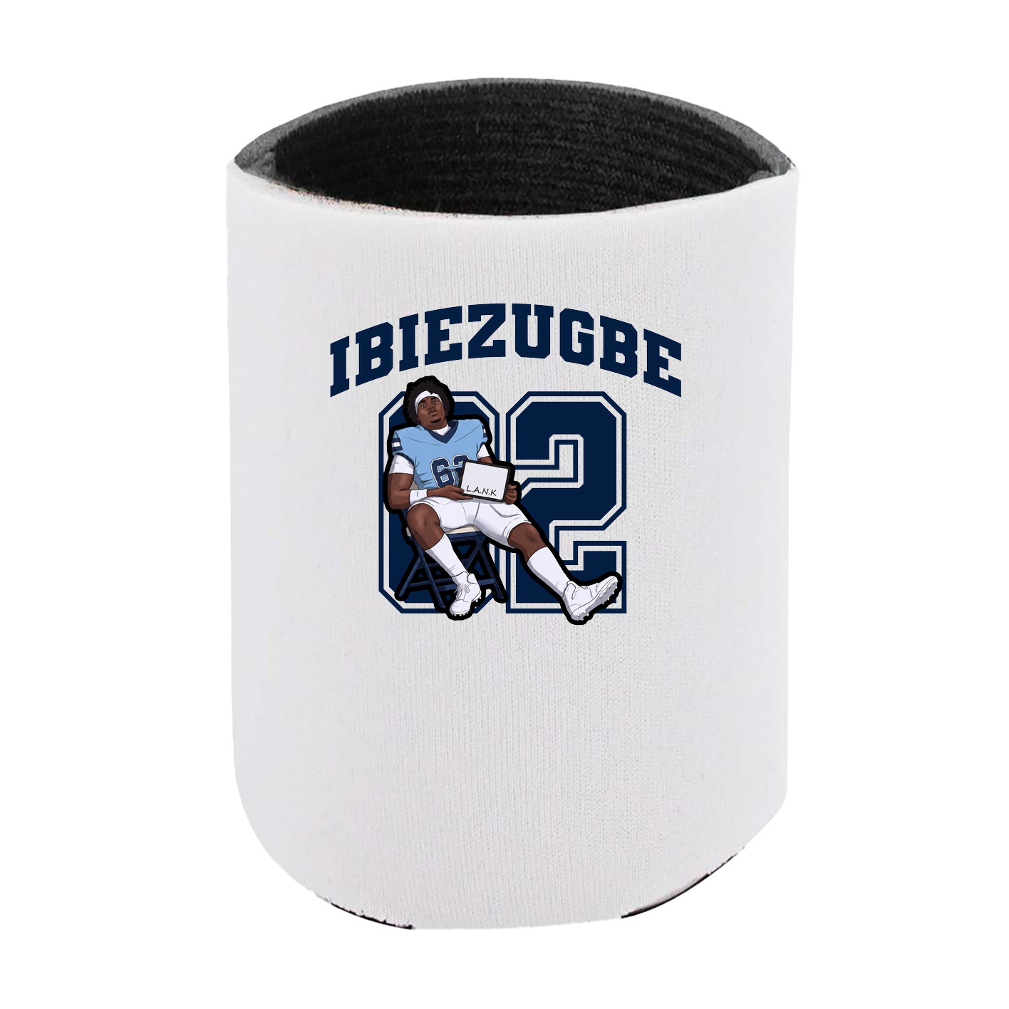 Can Holder — Number in White