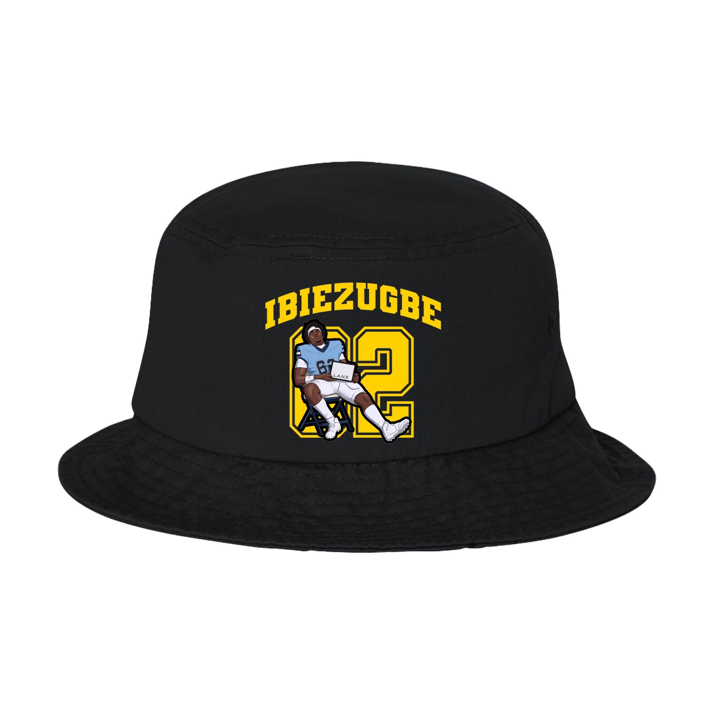 Bucket Cap — Number in Black