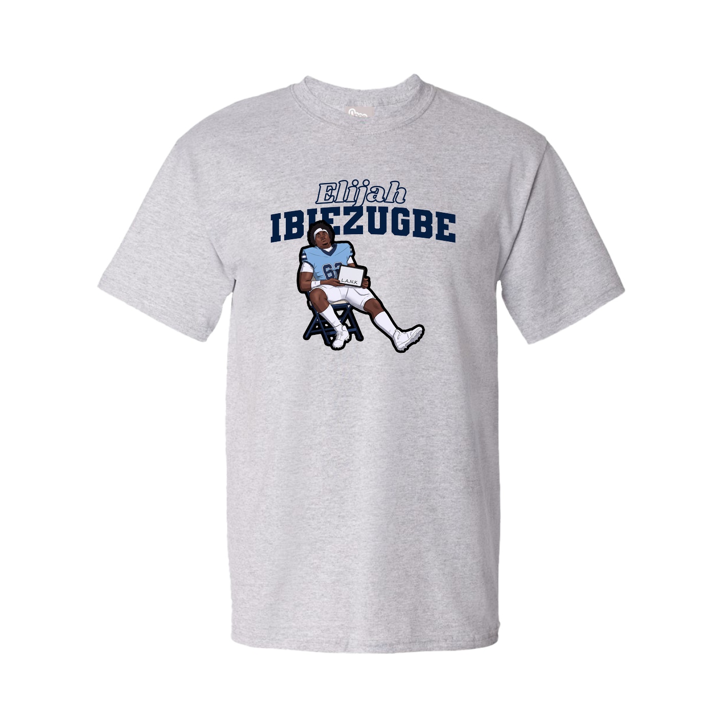 Tee — Name Arch in Grey