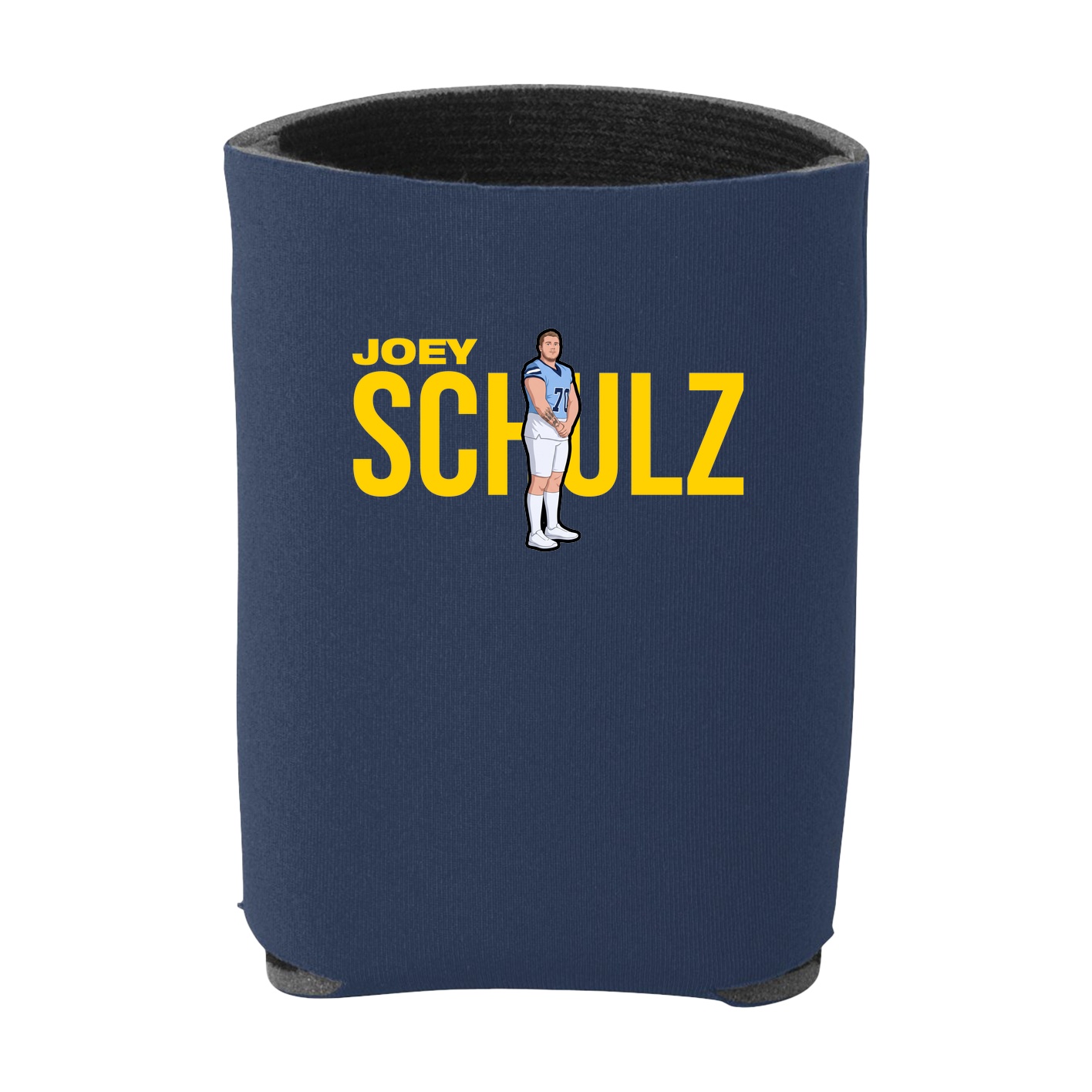 Can Holder — Player Name in Navy