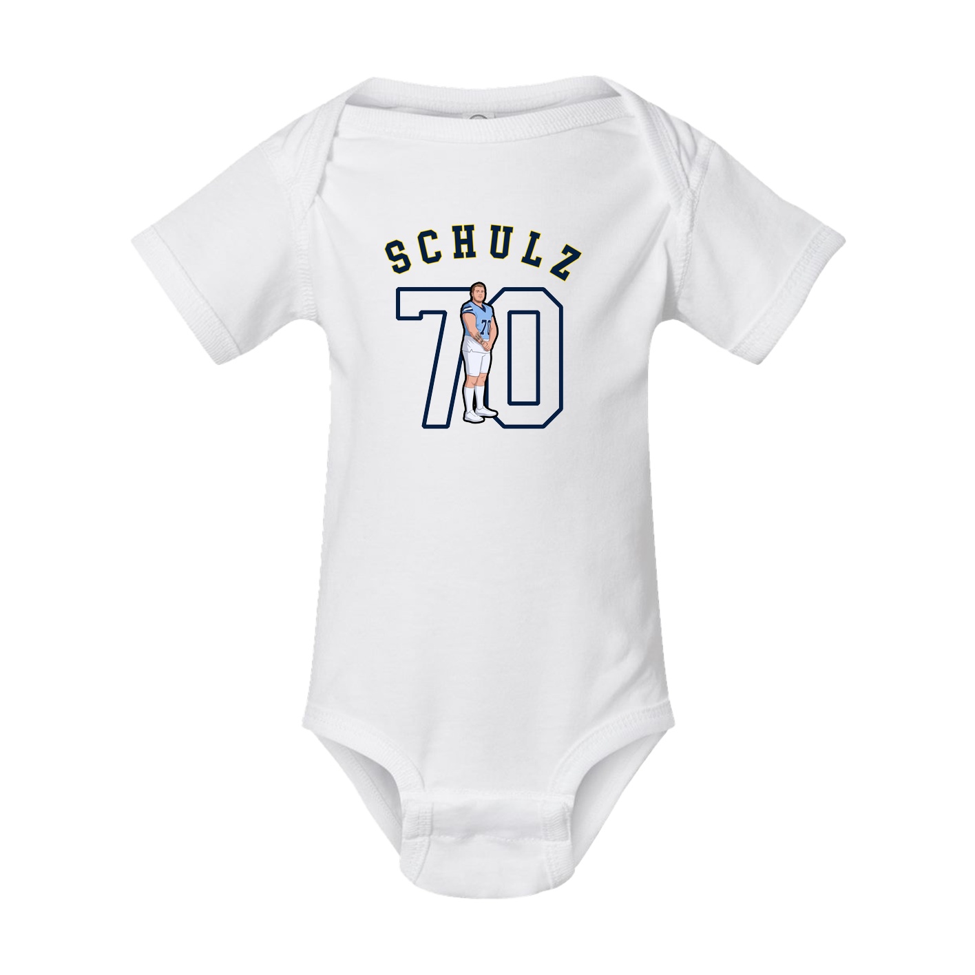 Baby Onesie — Shirsey Arch in White
