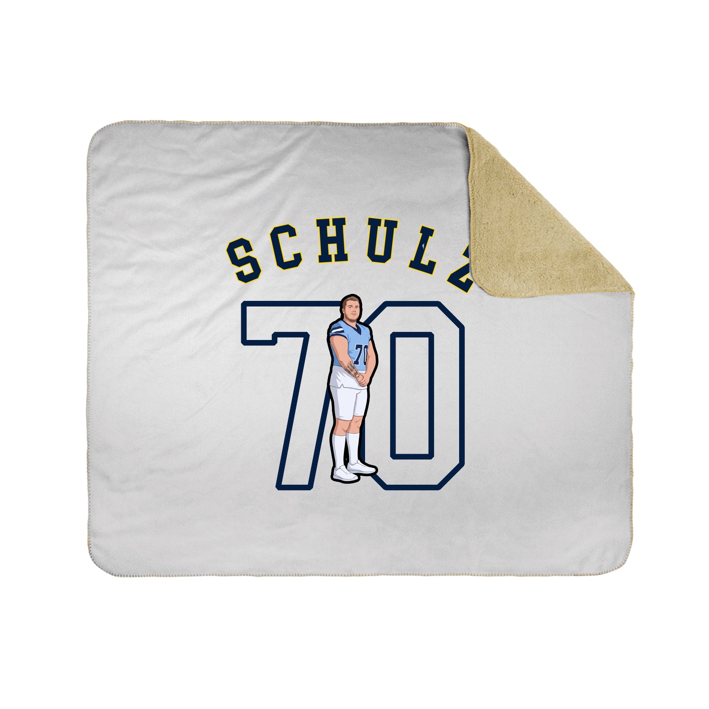 Throw Blanket — Shirsey Arch in White