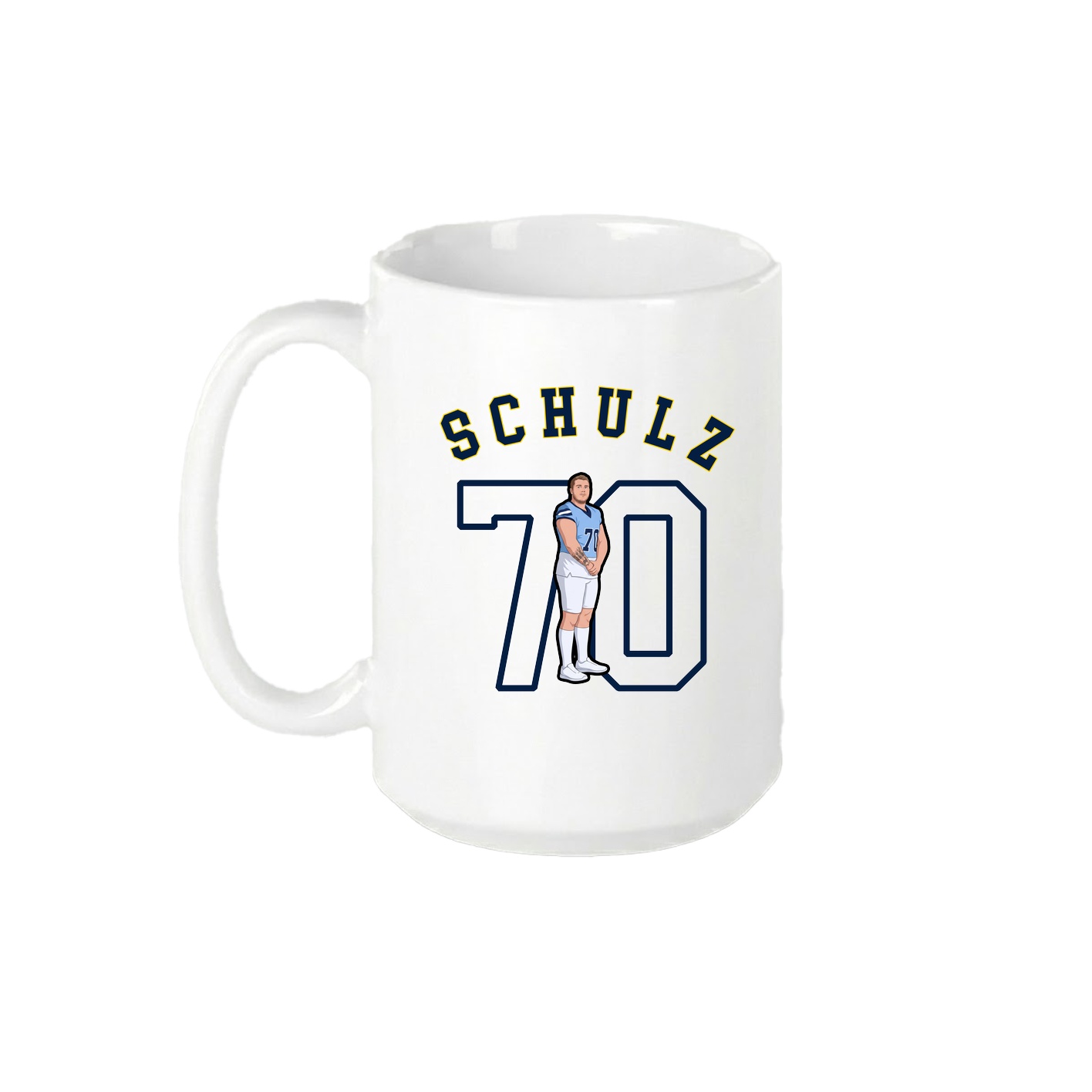 15oz Coffee Mug — Shirsey Arch in White