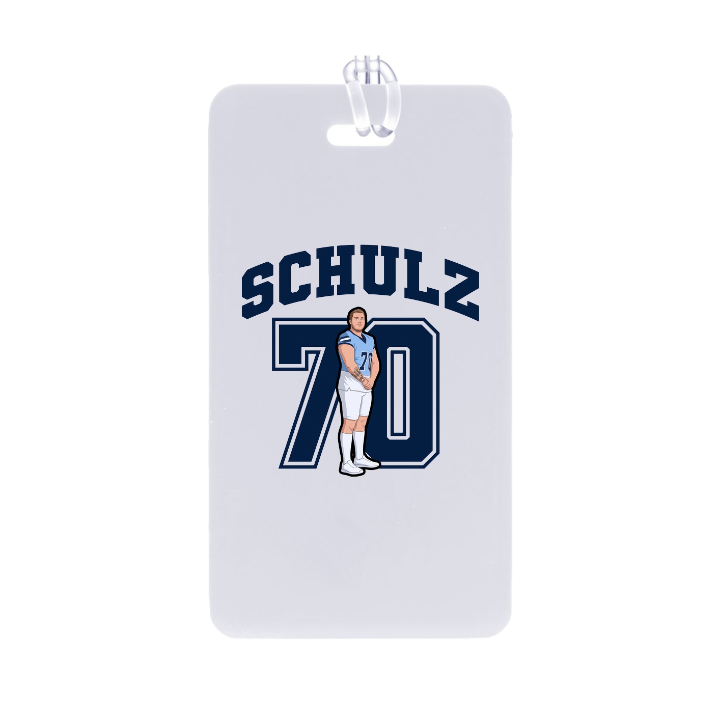 Bag Tag — Number in Classic