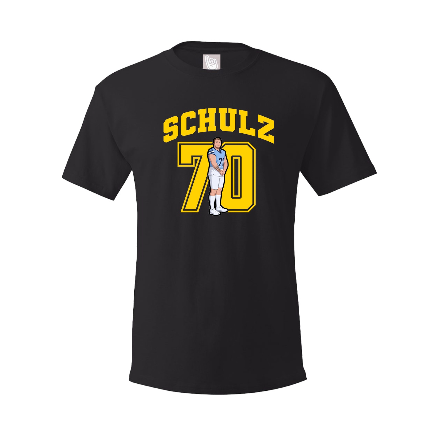 Youth Tee — Number in Black