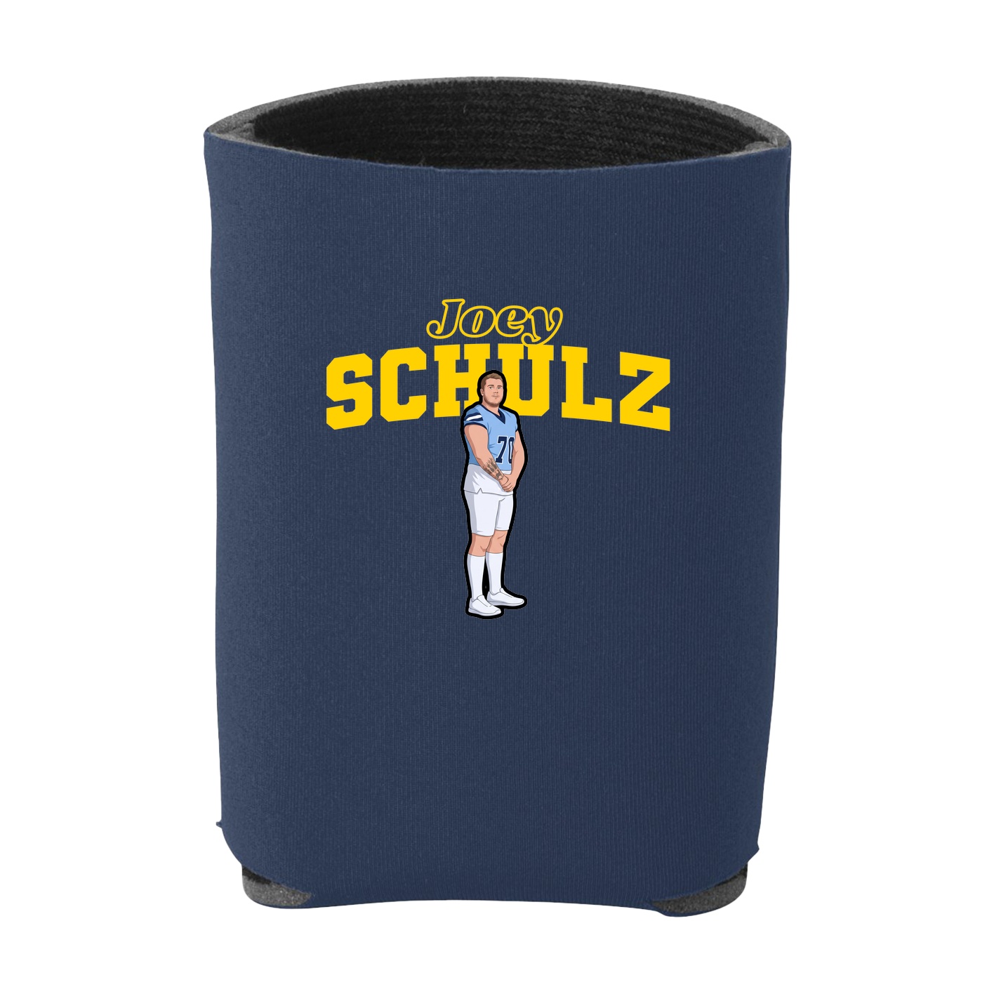 Can Holder — Name Arch in Navy