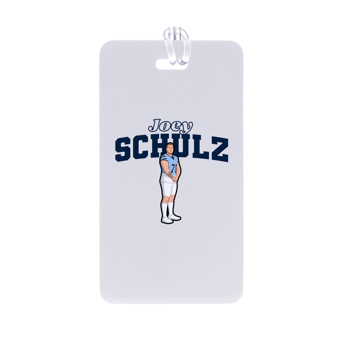 Bag Tag — Name Arch in Classic