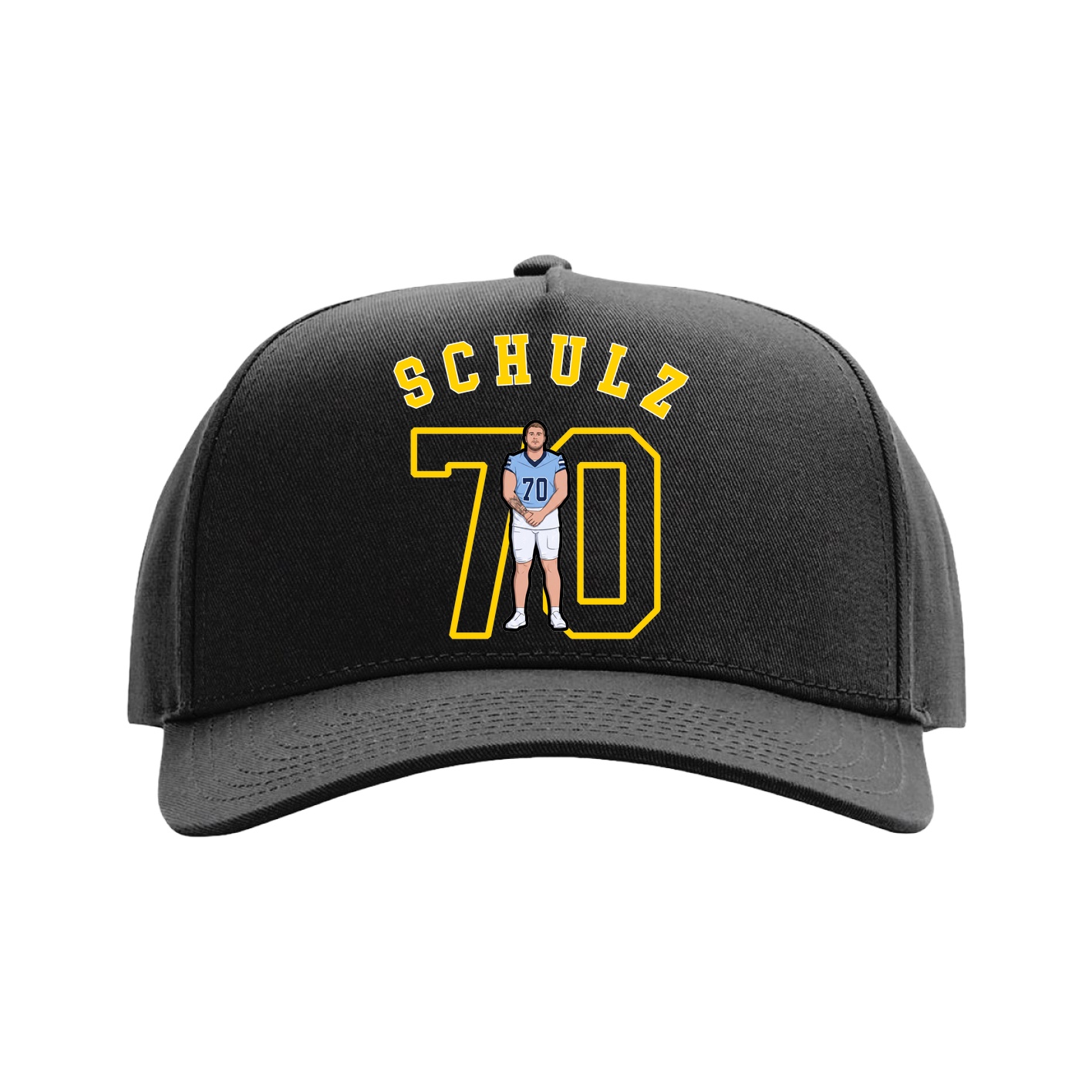 Full Fabric Five-Panel Champ Cap