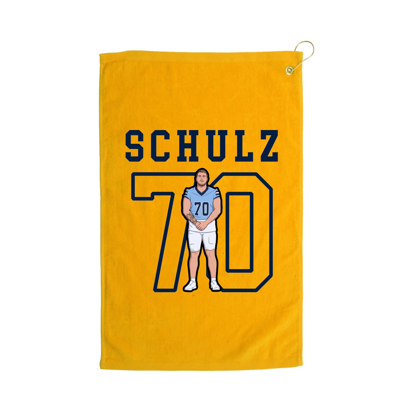 Golf Towel — Shirsey in Gold