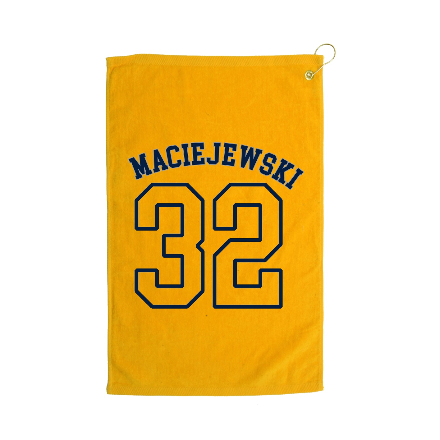 Golf Towel — Shirsey Arch in Gold