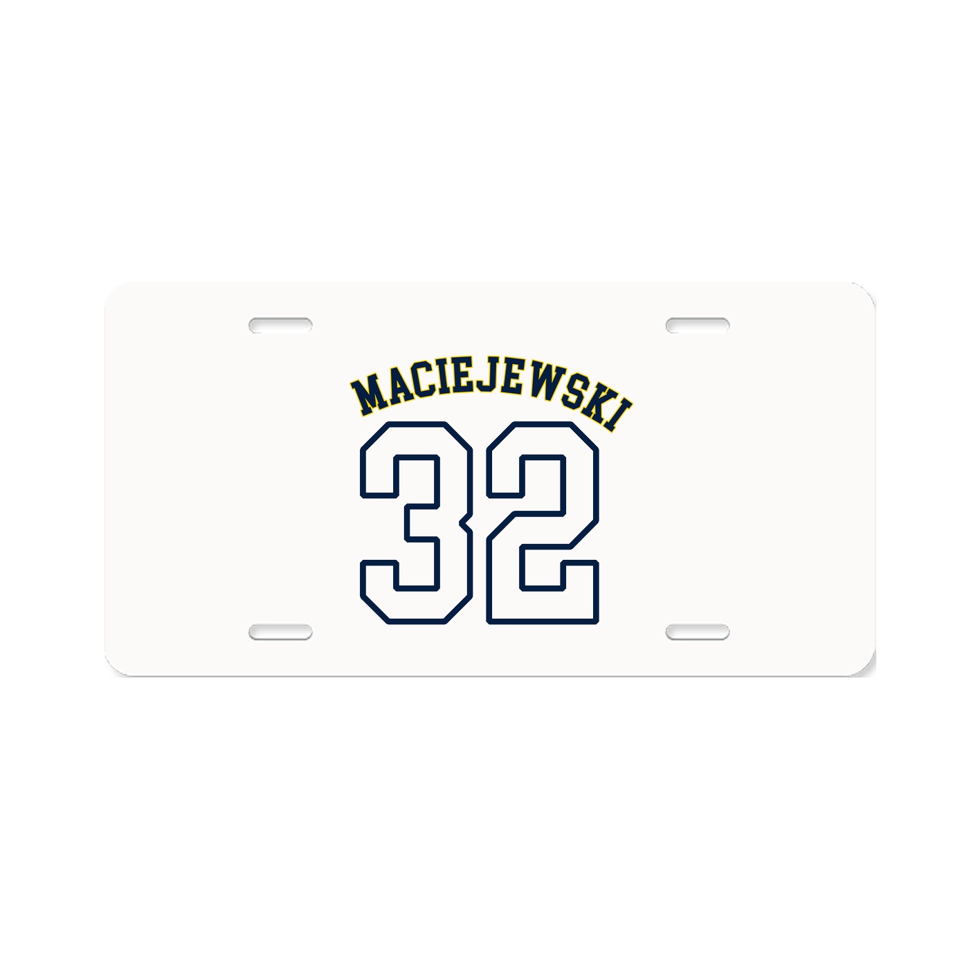 License Plate — Shirsey Arch in Classic
